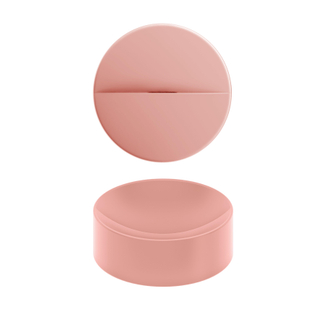 Clou Vale lave-mains 22cm céramique rond sans plan de robinet mat rose