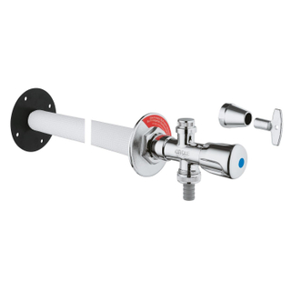 GROHE Eggemann vorstvrije gevelkraan 1/2 verstelbaar 17 50cm chroom OUTLETSTORE