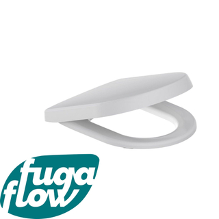 FugaFlow Abattant WC - quickrelease & softclose - parfait pour les cuvettes Villeroy & Boch Subway 2.0 - Blanc