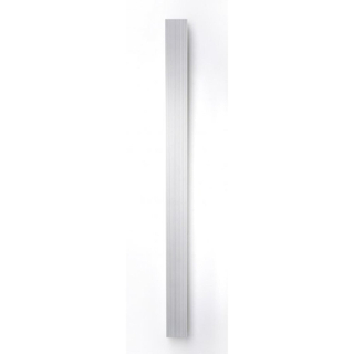 Vasco Bryce Mono designradiator aluminium verticaal 1800x150mm 586W - aansluiting 0066 wit structuur (S600)