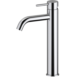 Fortifura Calvi wastafelkraan 33.9cm verhoogd opbouw 1 gats Chroom TWEEDEKANS