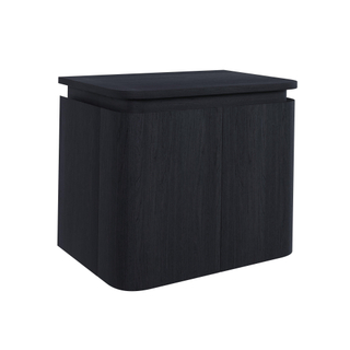 Thebalux Epoch Toiletmeubel - 51x35x41cm - ronde hoeken - 2 deuren - topblad - zonder kraangat - Chocolate
