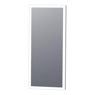 Adema Oblong spiegel 36x80cm inclusief LED verlichting met spiegelverwarming en touch-schakelaar