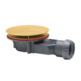 Wirquin Slim+ Couvercle - ABS - douche - or brossé