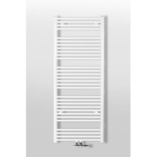 Instamat Nera plus radiateur sèche-serviettes, galvanisé, dim. h 1130 x l 600 mm, 6 connexions ½", incl. supports muraux, standard blanc