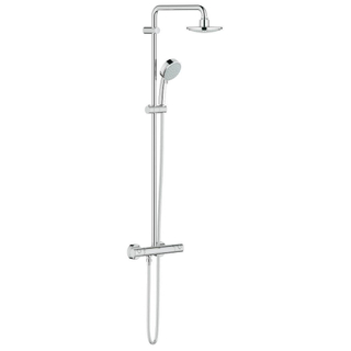 GROHE Tempesta Cosmopolitan Douche de pluie avec douche de tête et douchette à main chrome