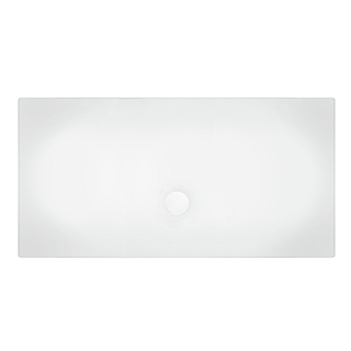 Xenz Flat Plus receveur de douche 100x200cm rectangle blanc
