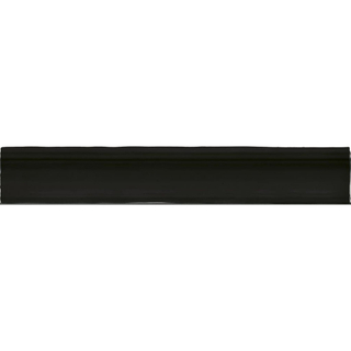 Cifre Ceramica Moldura wandtegel - 5x30cm - 8mm - Rechthoek - Black mat (zwart)