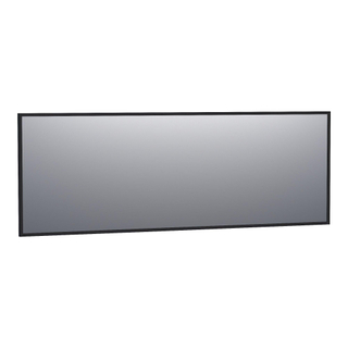 Saniclass Silhouette Spiegel - 200x70cm - zonder verlichting - rechthoek - zwart