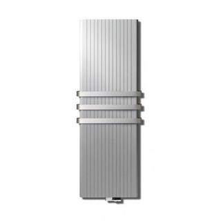 Vasco Alu Zen designradiator 1800x600mm 2155 watt aansluiting 66 aluminium grijs (M302)