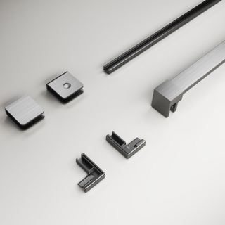 Aqua Vista Montageset Galatina Entrada zijwand Matt Brushed