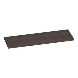 BRAUER Ocean Medium Plan sous vasque Chêne massif 140cm Black Oak (38 mm)