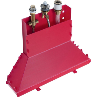 Hansgrohe base garniture pour combinaison de bord de baignoire 3 trous