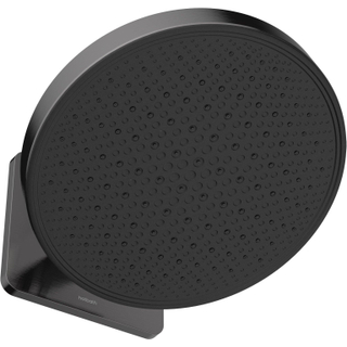 Hotbath MATE Douche de tête - 30cm - en applique - ronde - ronde - bras mural inclinable Gunmetal brossé PVD