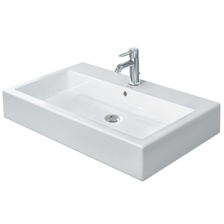 Duravit Vero Lavabo 80x47cm avec 1 trou pour robinetterie et trop plein Blanc