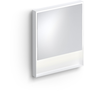 Clou Look at Me spiegel 70x80cm LED-verlichting IP44 Wit mat