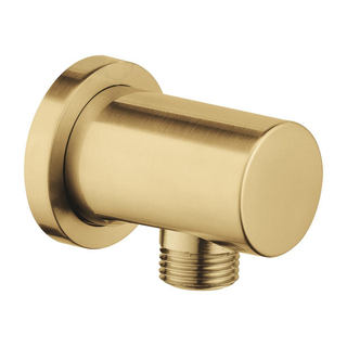 GROHE Rainshower Coude mural avec rosace ronde Brushed Cool Sunrise