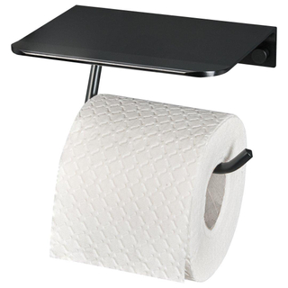 Haceka redefine porte-rouleau de papier toilette en aluminium noir mat