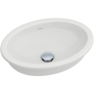 Villeroy & Boch Loop en Friends inbouwwastafel 50x35.5cm met overloop zonder kraangat wit