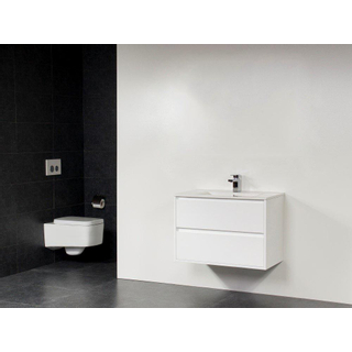 Saniclass New Future meuble 100cm Blanc brillant sans miroir