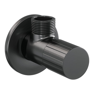 BRAUER Stripe Robinet d'arrêt d'angle - gunmetal brossé PVD