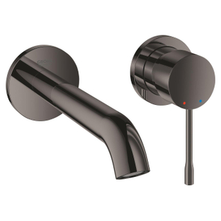GROHE essence new partie de finition mitigeur lavabo encastrable 2 trous taille M bec 18.3cm Hard Graphite