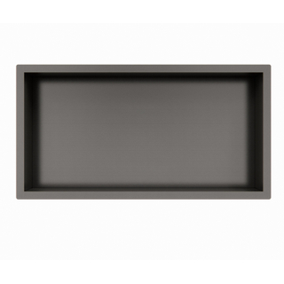 Fortifura Galeria Inbouwnis - 30x60x7cm - Geborsteld Gunmetal PVD