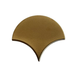 ÉCHANTILLON Par Goof Escama carrelage mural Écailles de poisson brillant or