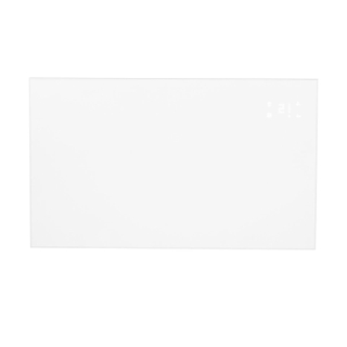Eurom Mon Soleil Chauffage électrique 103.7x63.8cm - IP24 - 600watt - wifi - sol/mural - horizontal/vertical - métal blanc mat-