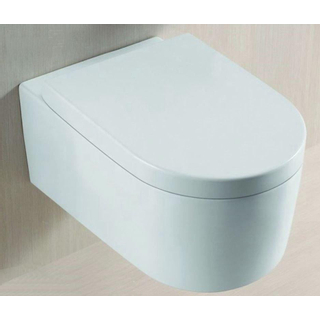 Xellanz Arco WC suspendu à fond creux avec abattant softclose et quick release blanc