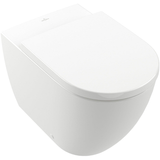 Villeroy & Boch Subway 3.0 Toilette sur pied 59.5x37x40cm CeramicPlus Blanc alpin