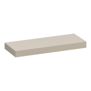 TOPPLAQUE BRAUER Creek suspendue - 120x50x10cm - beige mat