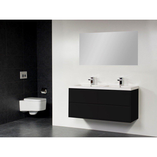 BRAUER New Future Foggia Meuble salle de bain 120cm avec miroir noir