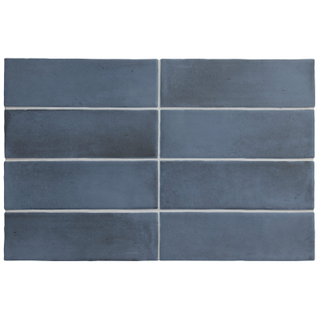 Equipe Ceramicas Premium Koko Carrelage mural et sol - 15x5cm - 8mm - Bleu foncé