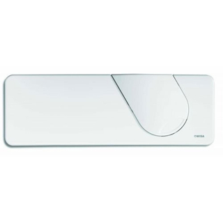 Wisa 2100 Planchet plaque de commande planchet plastique pour réservoir encastré 2100 interruption de chasse SO blanc
