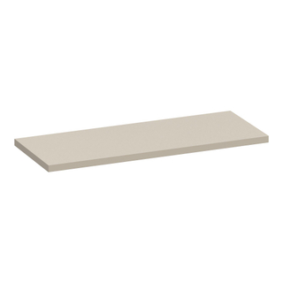 BRAUER Ocean Medium topblad - 120x46x4cm - mat beige