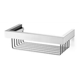 Zack LINEA Corbeille de douche 26.5x8.5x13.2cm inox