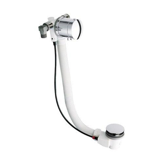 Crosswater Bath Fill Trop plein de baignoire - aussi remplir - avec bonde clic clac ou tournant - chrome