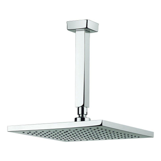 Crosswater Planet Douche de tête 25cm carré avec bras plafond chrome