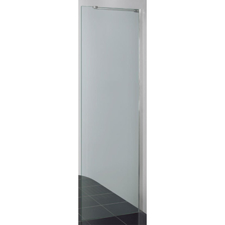 Crosswater Design S Paroi latérale - 80x195cm - verre transparent de sécurité 8mm - profil argent