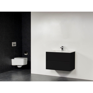 BRAUER New Future XXS Empoli Vasque meuble 80cm sans miroir noir