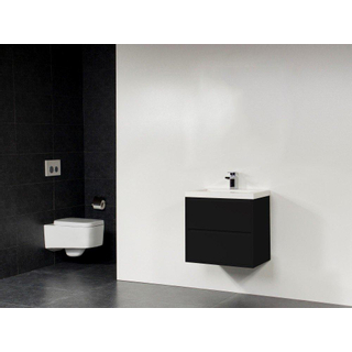 Saniclass New Future XXS Foggia Vasque meuble 60cm sans miroir noir