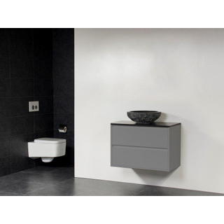 BRAUER New Future XXS Corestone13 Vasque martelée meuble 80cm sans miroir gris