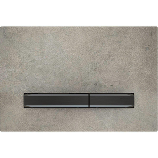 Geberit Sigma 50 Plaque de commande chrome-aspect béton