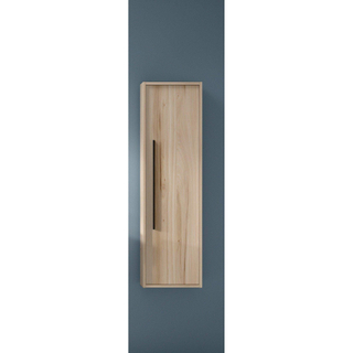 FugaFlow Eccelente Arredo Armoire colonne 120x34.5x34.5cm - 1 porte - MDF - Beech