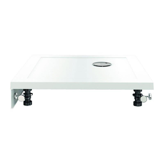 Crosswater Showertray Tablier de douche - 120x90cm - pour reveveur de douche quart de rond - blanc