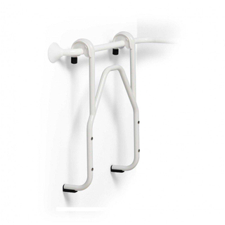 Handicare Handicare Linido cadre suspendu pour fixation à un support mural pour abattant wc de douche LI2202.200 et LI2203.200 blanc DESTOCKAGE