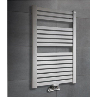 HR Badmeubelen Base Designradiator - 56.5x6.6x172.5cm - middenaansluiting - 817 Watt - light graphit matt OUTLETSTORE