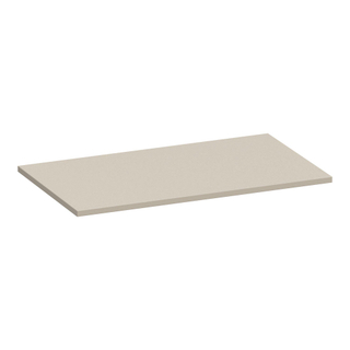 BRAUER Ocean Slim topblad - 80x46x2cm - mat beige