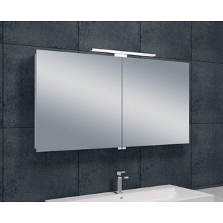 Xellanz Bright Armoire miroir 120x60x14cm avec éclairage LED aluminium